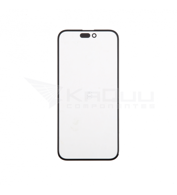 Cristal Frontal Oca para iPhone 15 Pro Max A2849 Negro