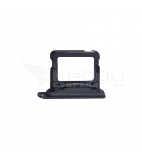 Bandeja Sim Dual para iPhone 16 A3287, 16 Plus A3290 Negro