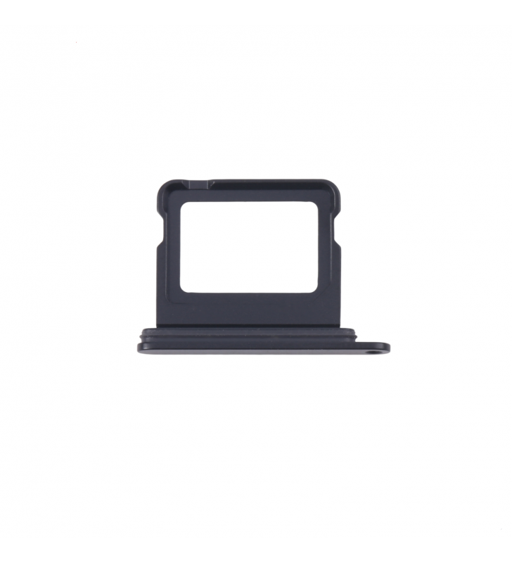Bandeja Sim Dual para iPhone 16 A3287, 16 Plus A3290 Negro