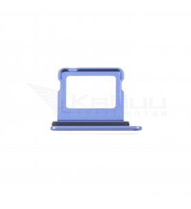 Bandeja Sim Dual para iPhone 16 A3287, 16 Plus A3290 Azul