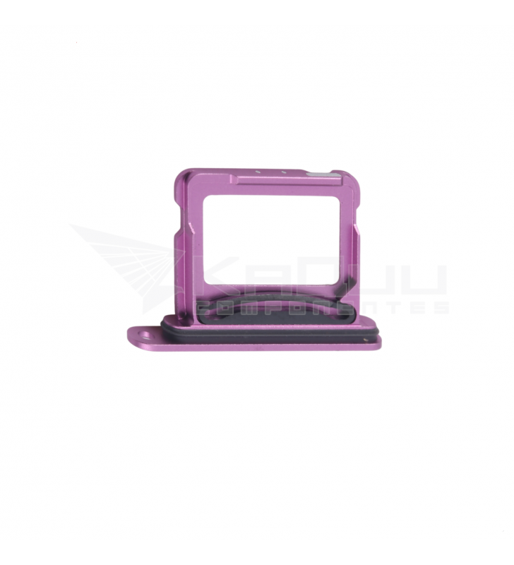 Bandeja Sim Dual para iPhone 16 A3287, 16 Plus A3290 Rosa