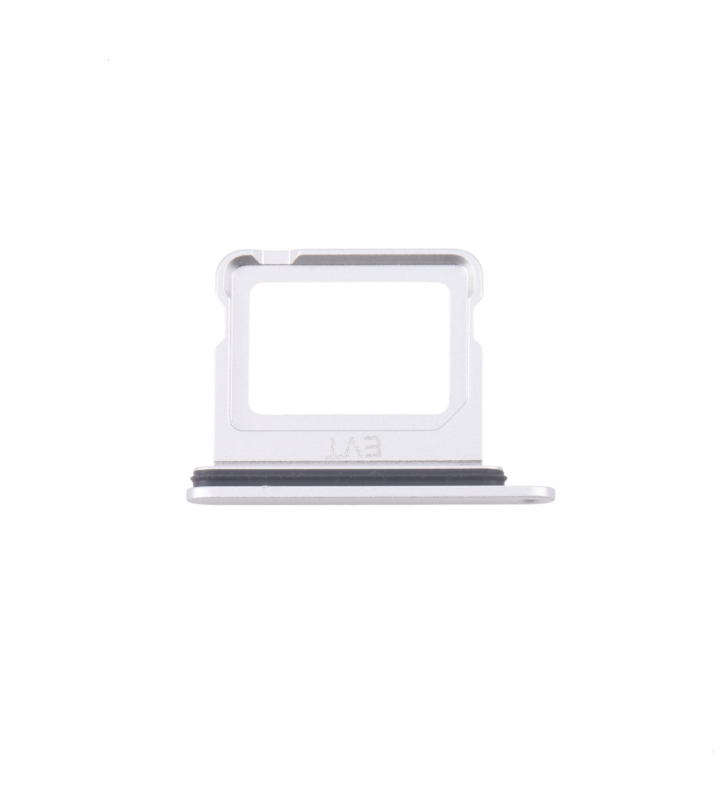 Bandeja Sim Dual para iPhone 16 A3287, 16 Plus A3290 Plata