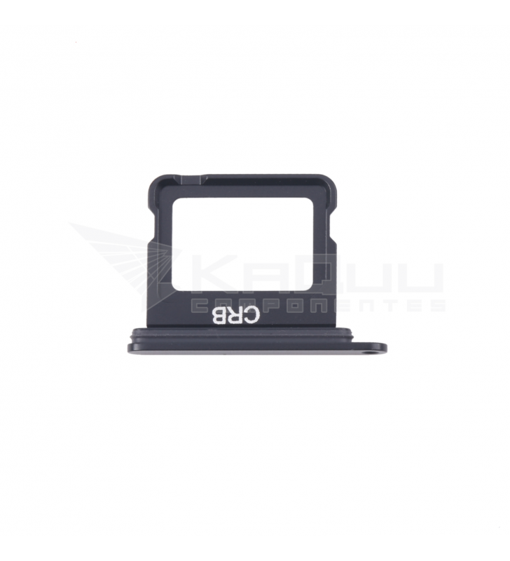 Bandeja Sim para iPhone 16 A3287, 16 Plus A3290 Negro