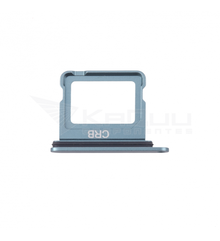 Bandeja Sim para iPhone 16 A3287, 16 Plus A3290 Verde