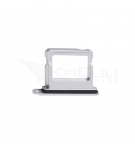 Bandeja Sim para iPhone 16 A3287, 16 Plus A3290 Plata