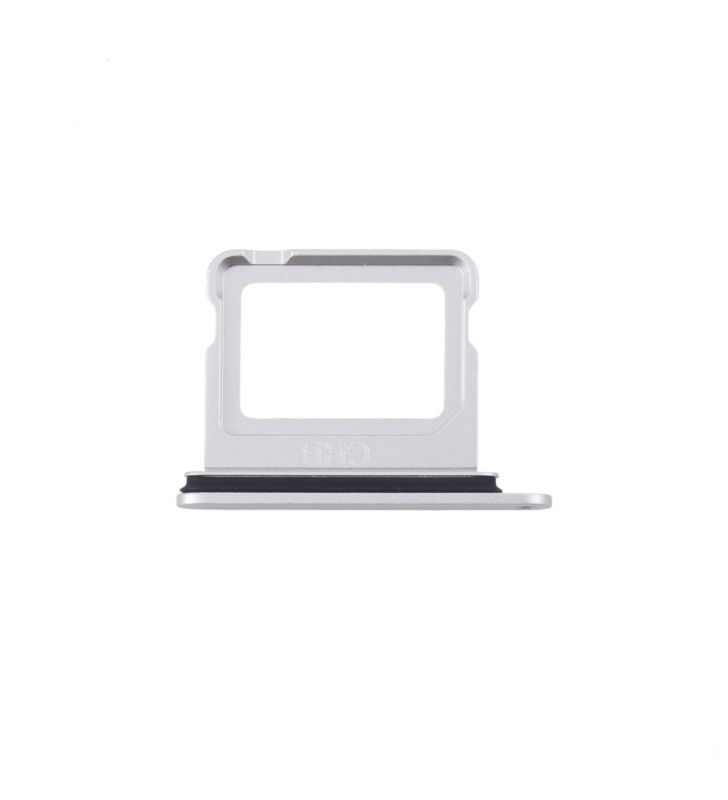Bandeja Sim para iPhone 16 A3287, 16 Plus A3290 Plata