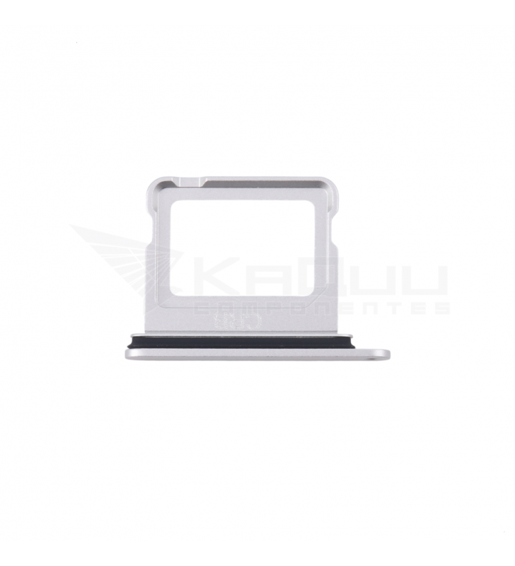 Bandeja Sim para iPhone 16 A3287, 16 Plus A3290 Plata