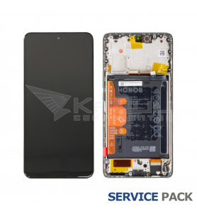 Pantalla Lcd Honor Magic6 Lite ALI-NX3 Marco Verde con Batería 0235AHHQ 0235AHHV Service Pack