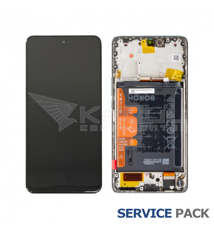 Pantalla Lcd Honor Magic6 Lite ALI-NX3 Marco Verde con Batería 0235AHHQ 0235AHHV Service Pack