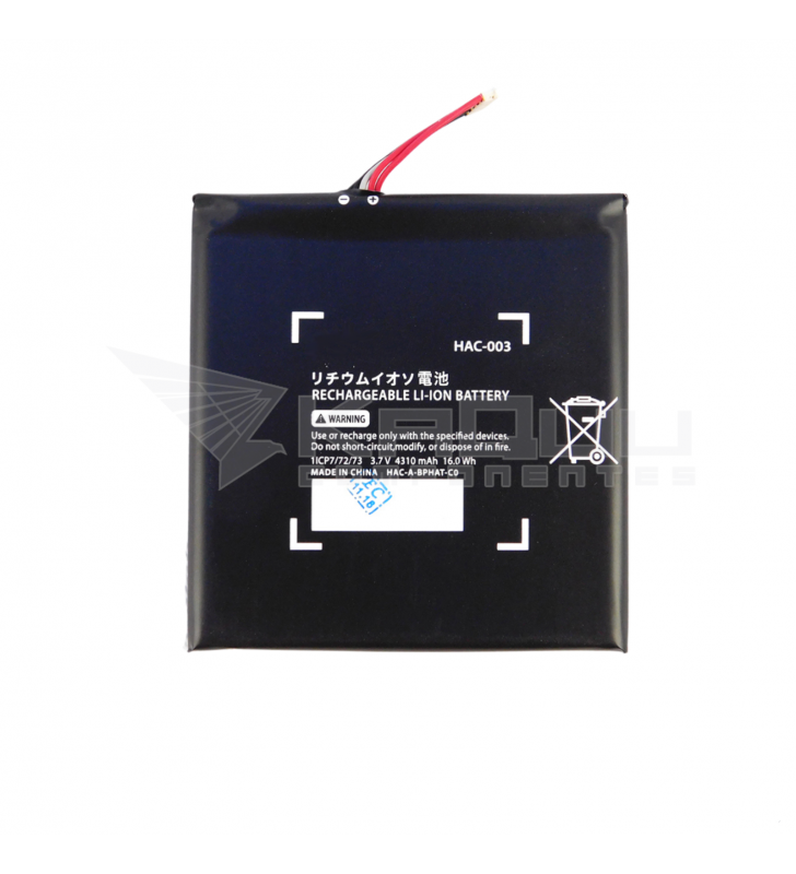 Bateria HAC-003 4310mAh para Nintendo Switch, Switch Oled