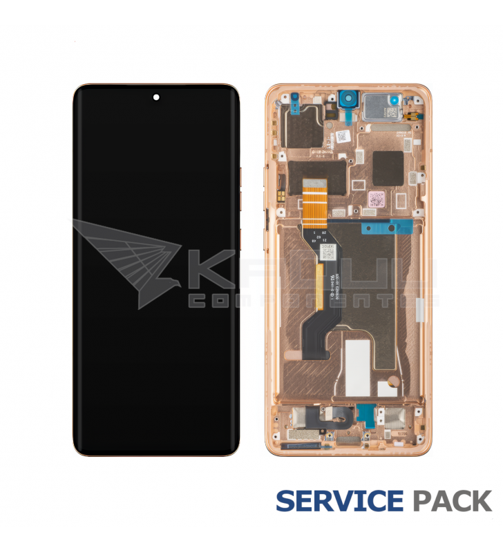 Pantalla Lcd Motorola Edge 50 Ultra PB0Y0016SE Marco Naranja 5D68C24470 5D68C24485 Service Pack