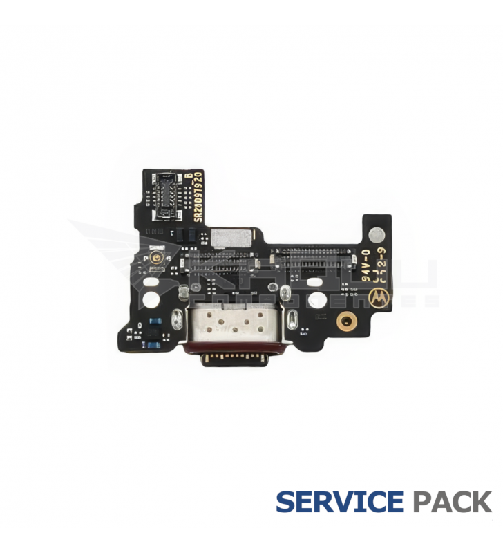 Módulo Conector Carga Tipo C Motorola Edge 50 Ultra PB0Y0016SE 5P68C24477 Service Pack