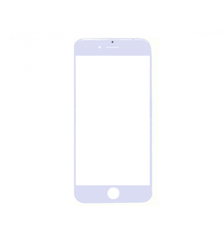 Cristal Frontal De Pantalla Marco con Oca para ReparaciÓn Iphone 7 A1660 Blanco