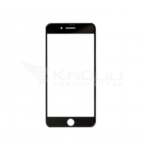 Cristal Frontal De Pantalla Marco con Oca para ReparaciÓn Iphone 8 Plus A1864 Negro