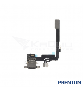 Flex Conector Carga para iPhone 16 Pro A3293 Negro Premium