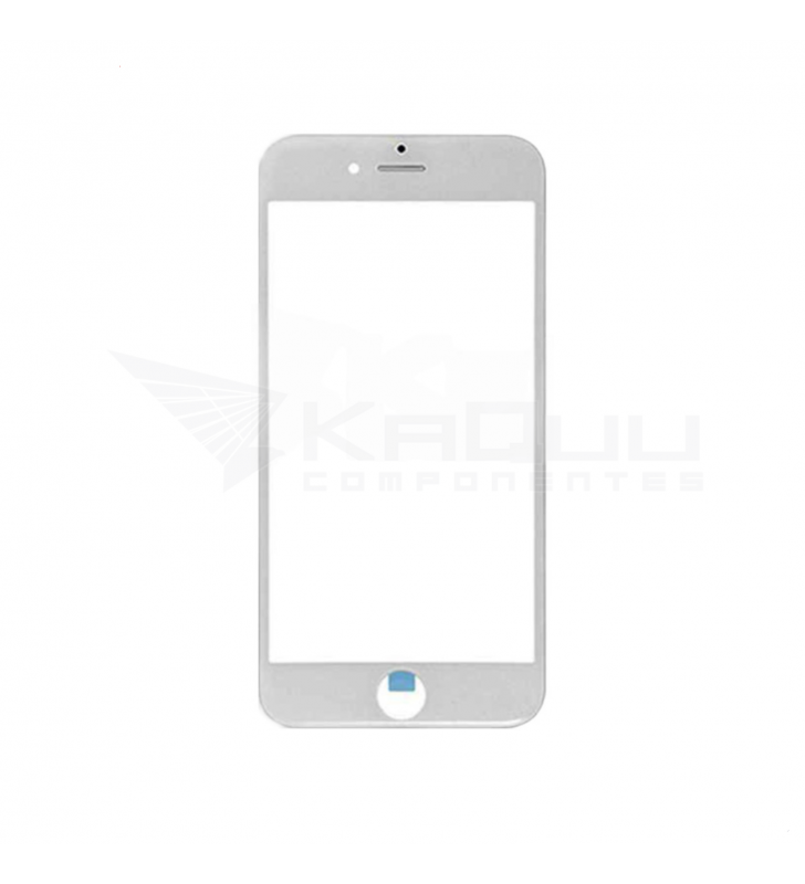 Cristal Frontal Pantalla Marco con Oca para ReparaciÓn Iphone 6S Plus A1634 Blanco