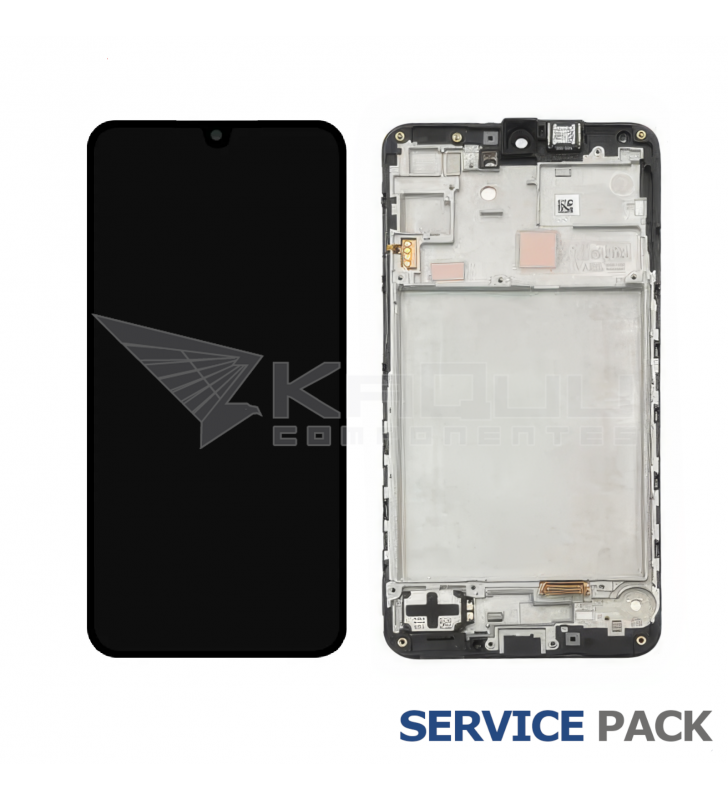 Pantalla Lcd Samsung Galaxy A16 5G A166B Marco Negro GH82-36143A Service Pack