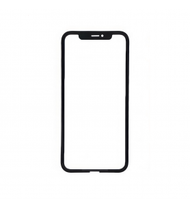 Cristal Frontal De Pantalla Marco con Oca para ReparaciÓn Iphone Xr A1984 Negro