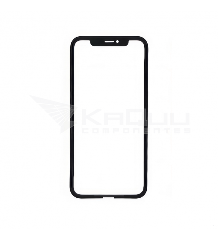 Cristal Frontal De Pantalla Marco con Oca para ReparaciÓn Iphone Xr A1984 Negro