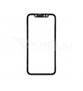Cristal Frontal De Pantalla Marco con Oca para ReparaciÓn Iphone Xr A1984 Negro