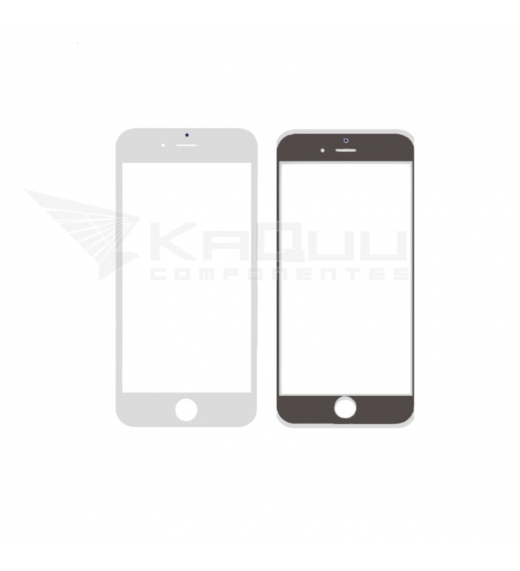 Cristal Frontal De Pantalla para ReparaciÓn Sin Oca Iphone 6 Plus A1522 Blanco