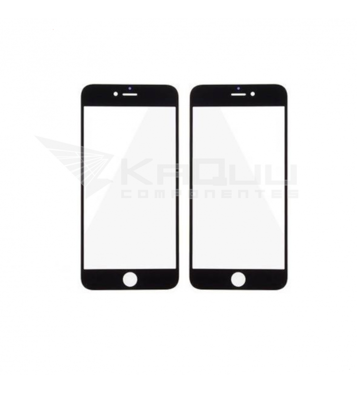 Cristal Frontal De Pantalla para ReparaciÓn Sin Oca Iphone 6 Plus A1522 Negro