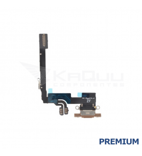 Flex Conector Carga para iPhone 16 Pro A3293 Dorado Premium