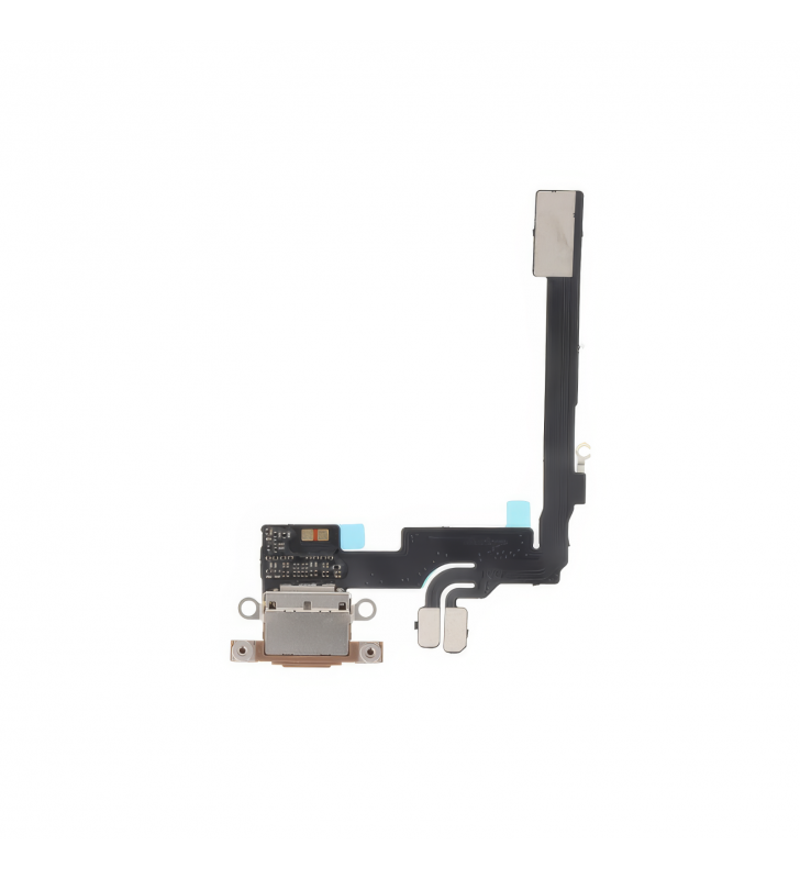 Flex Conector Carga para iPhone 16 Pro A3293 Dorado Premium