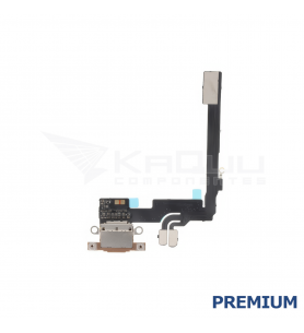 Flex Conector Carga para iPhone 16 Pro A3293 Dorado Premium
