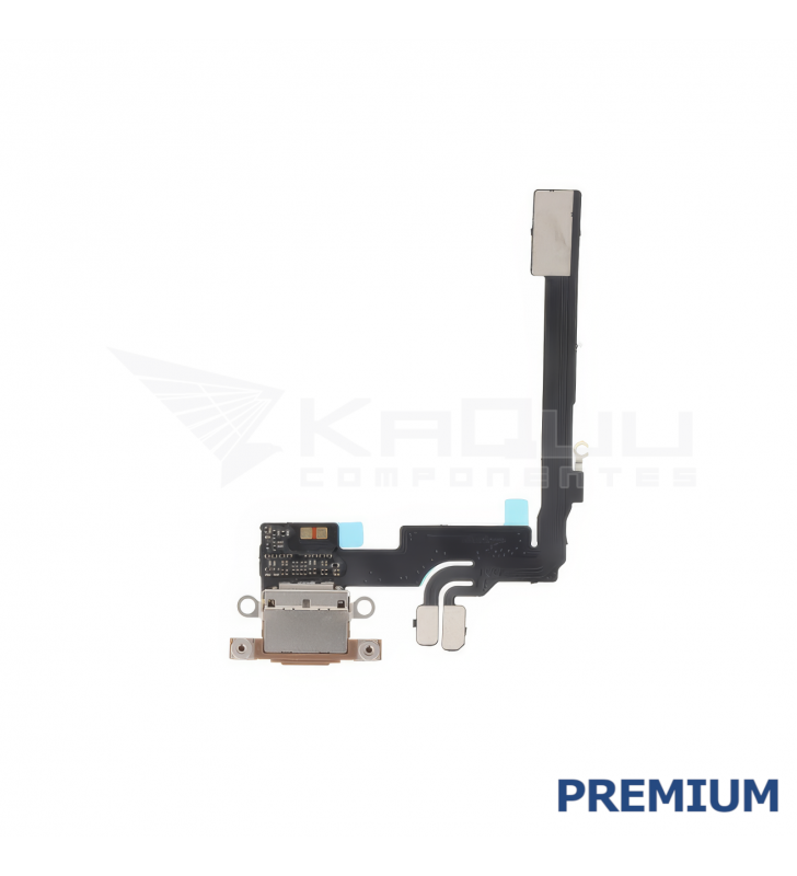 Flex Conector Carga para iPhone 16 Pro A3293 Dorado Premium