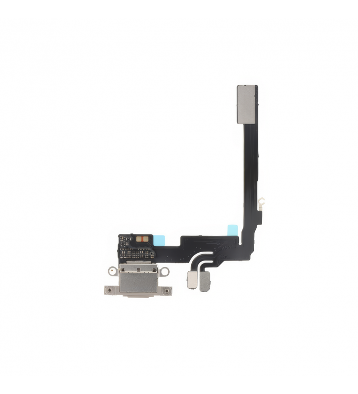 Flex Conector Carga para iPhone 16 Pro A3293 Plata Premium