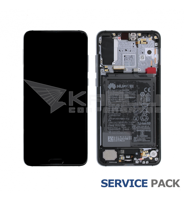 Pantalla Lcd Huawei P20 Pro CLT-L04 Marco Azul 02351WTP Service Pack