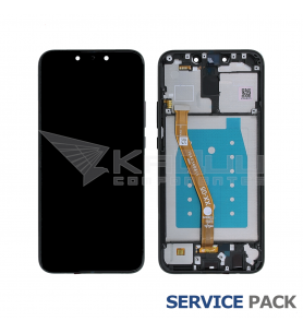 Pantalla Lcd Huawei Mate 20 Lite SNE-LX1 Marco Negro 02352DKK Service Pack