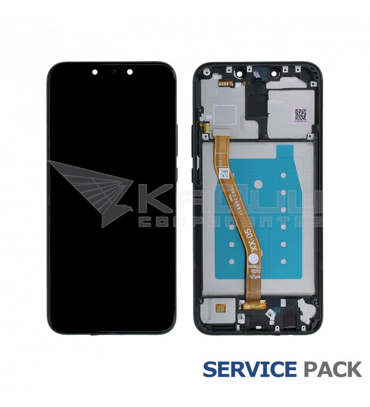 Pantalla Lcd Huawei Mate 20 Lite SNE-LX1 Marco Negro 02352DKK Service Pack