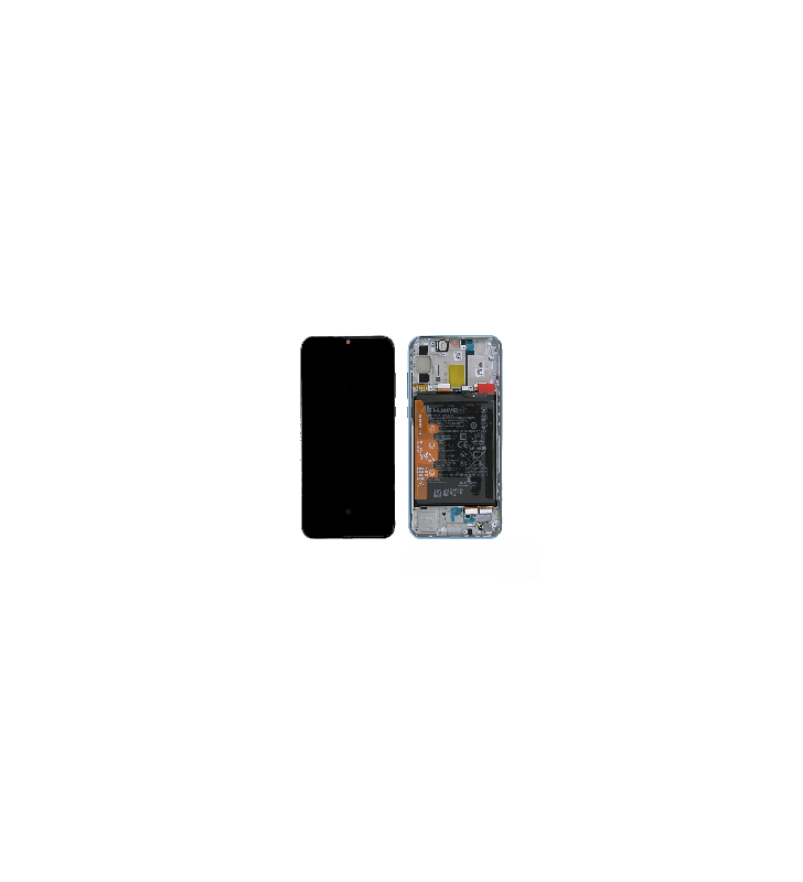 Pantalla Lcd Huawei P Smart S, Y8P AQM-LX1 Marco Breathing Crystal con Batería 02353PNU Service Pack