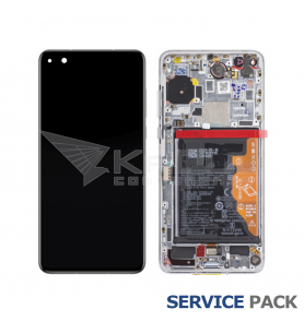 Pantalla Lcd Huawei P Smart S, Y8P AQM-LX1 Marco Negro con Batería 02353PNT Service Pack