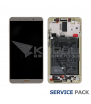 Pantalla Lcd Huawei Mate 10 ALP-L09 Marco Marrón con Batería 02351PNS Service Pack