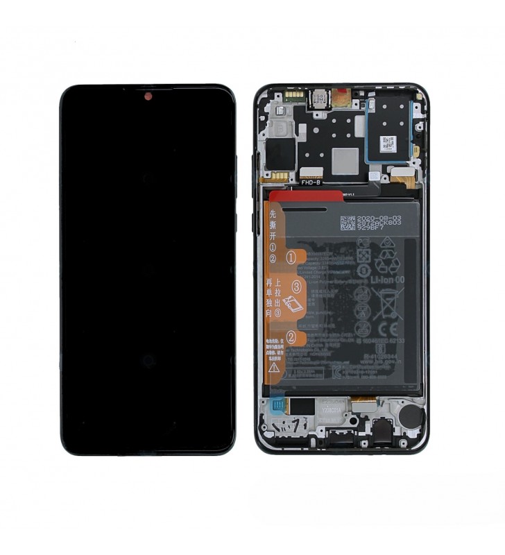 Pantalla Lcd Huawei P30 Lite MAR-LX1B MAR-L21BX New Edition 48mpx Marco Breathing Crystal con Batería 02353FQK Service Pack