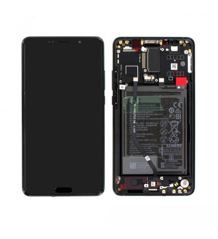Pantalla Lcd Huawei Mate 10 ALP-L09 Marco Negro con Batería 02351QAH Service Pack