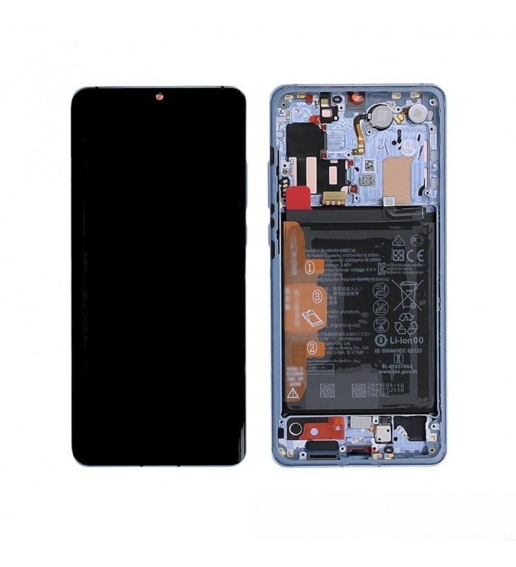 Pantalla Lcd Huawei P30 Pro VOG-L09 VOG-L29D, P30 Pro New Edition Marco Breathing Crystal con Batería 02353FUT Service Pack