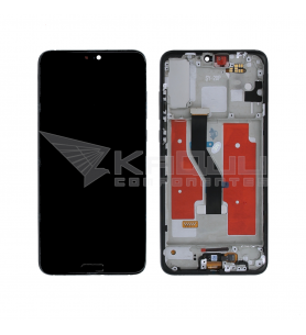 Pantalla Lcd para  Huawei P20 Pro Marco Negro Flex Huella CLT-L04 CLT-L09 OLED