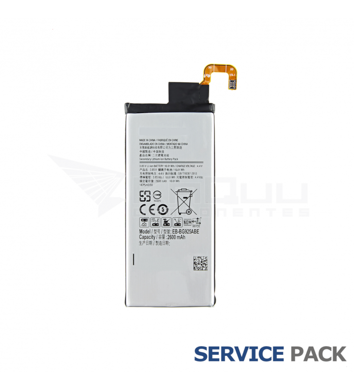 Bateria EB-BG925ABE para Samsung Galaxy S6 Edge G925F GH43-04420B Service Pack