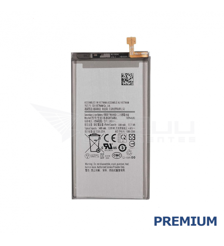 Bateria EB-BG973ABU para Samsung Galaxy S10 G973 G973F Premium