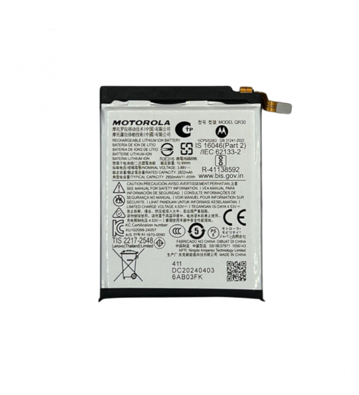 Batería Principal QR30 Motorola Razr 50 Ultra XT2451 SB18E07971 Service Pack
