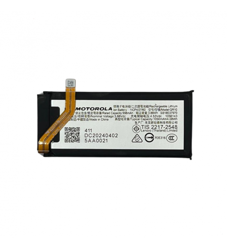 Batería Secundaria QR10 Motorola Razr 50 Ultra XT2451 SB18E07970 Service Pack