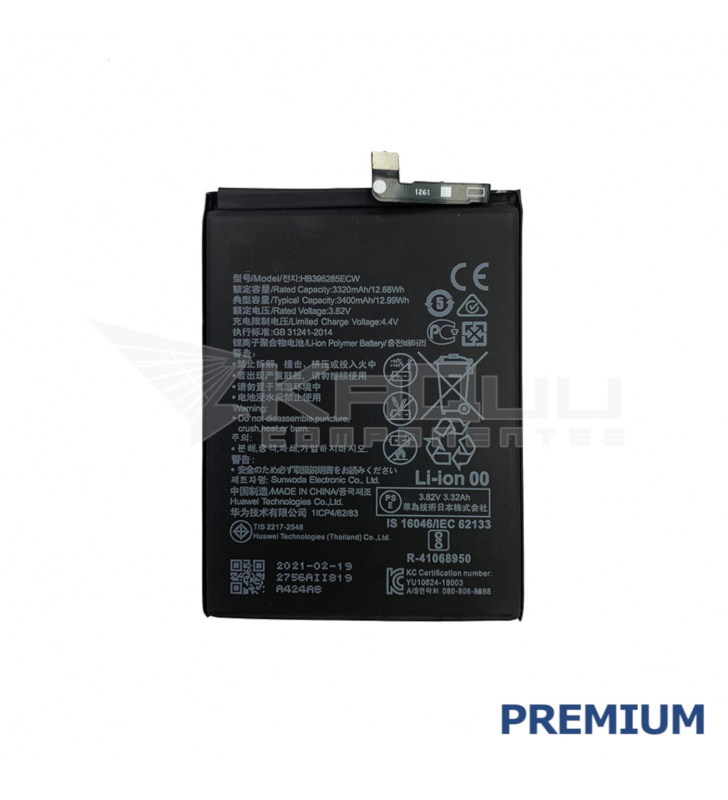 Bateria HB396285ECW para Huawei P20 EML-L09 / Honor 10 COL-AL00 Premium