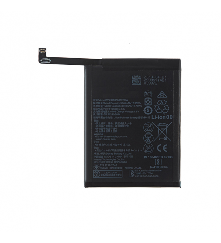 Bateria HB356687ECW para Huawei Mate 10 Lite / Nova 2 Plus / P Smart Plus / P30 Lite Premium