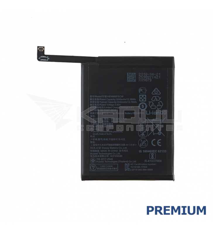 Bateria HB356687ECW para Huawei Mate 10 Lite / Nova 2 Plus / P Smart Plus / P30 Lite Premium
