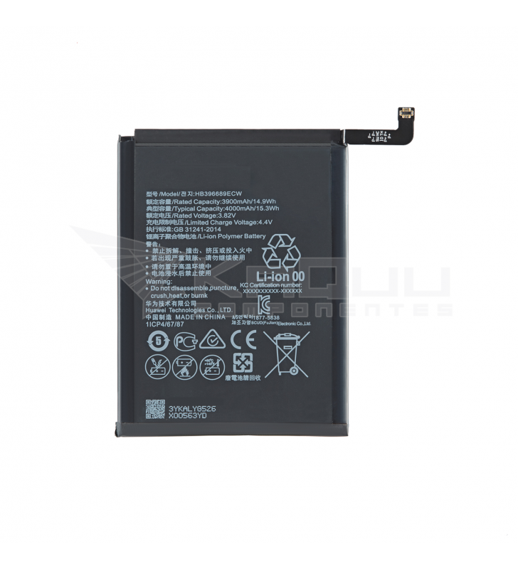 Bateria HB396689ECW para Huawei Mate 9, Mate 9 Pro, Y7 2017, Honor 8C