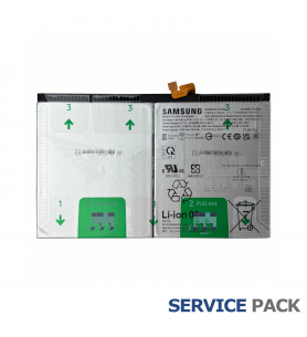 Batería EB-BX828ABE Samsung Galaxy Tab S10+ X820 X828 GH82-35927A 10090maH Service Pack